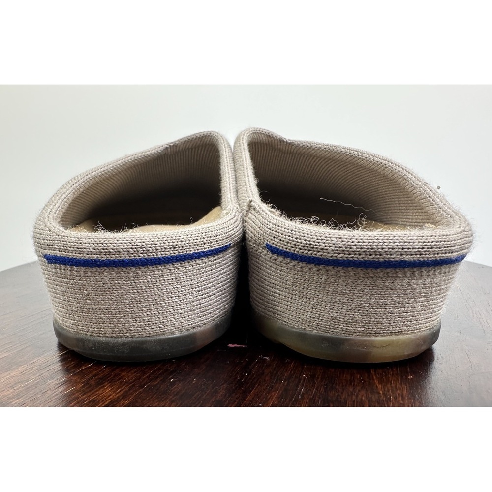 Rothy's The Casual Clog in Dove Women's 8 Men's 7 Comfort Slide On Taupe Grey - Picture 8 of 8